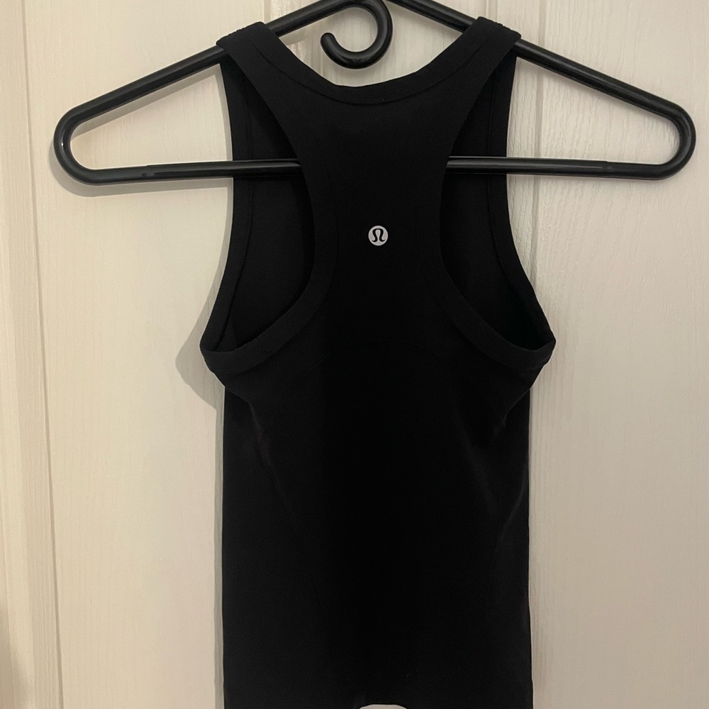 lululemon athletica Black Racerback Performance Tank